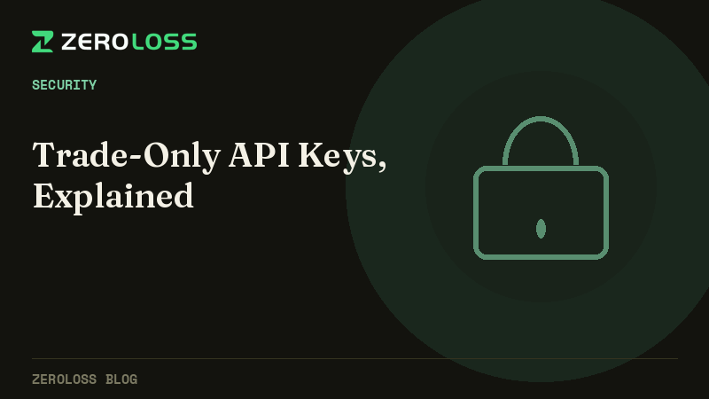 Trade-Only API Keys, Explained